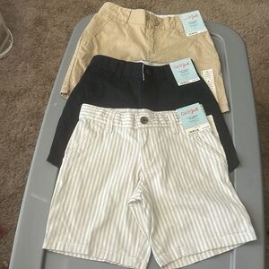 Cat & Jack Flat-front shorts boys (3 pairs)